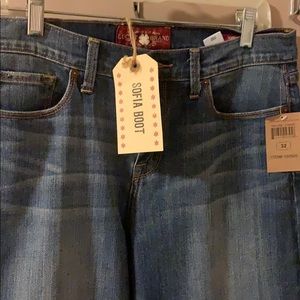 New Lucky Brand Jeans Sofia Boot size 14/32